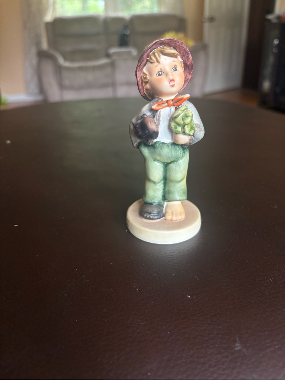 Goebel “Lost Stocking” figurine